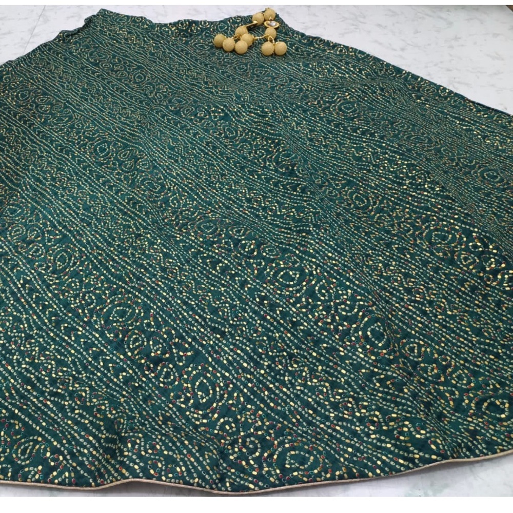 Silk skirts printed .. floor length .. adjustable waist